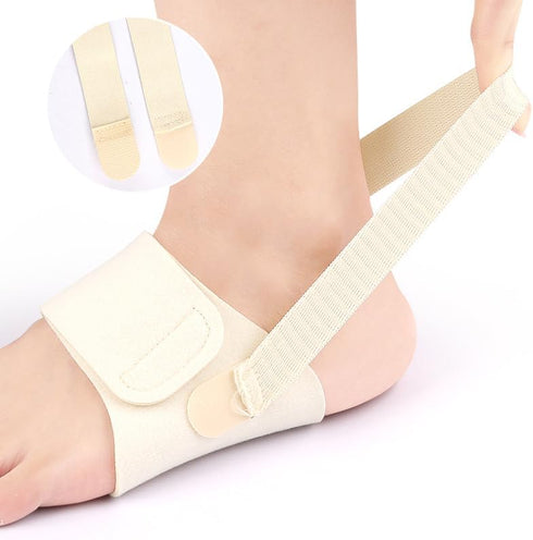 Arch Support Sleeves - Upgrade Adjustable Orthotic Wrap Compression Arch Support Brace with Gel Pad for Flat Feet & Plantar Fasciitis Pain Relief ...