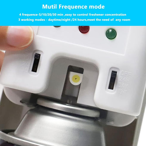 Automatic Air Freshener Spray Dispenser, FENGJIE Auto Air Fresheners Spray -Wall Mount/Free Standing Fragrance Dispenser for Home Room Office Hote...