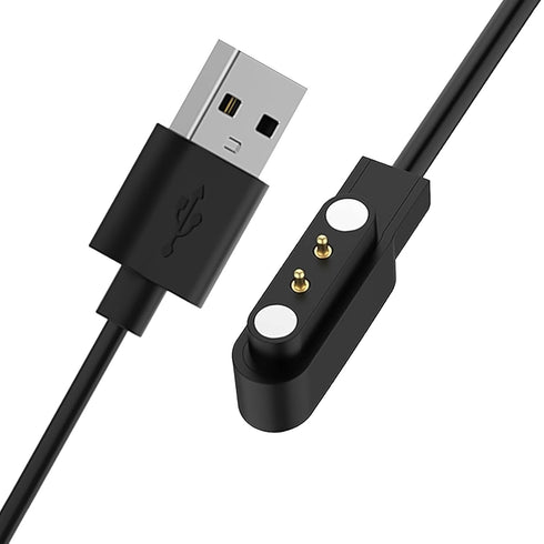 Smart Watch Charger Magnetic Compatible with WalkerFit Smart Watch M6 Ultra, Magnetic USB Charging Cable for Other Smartwatchs with 4mm/0.16in Cha...