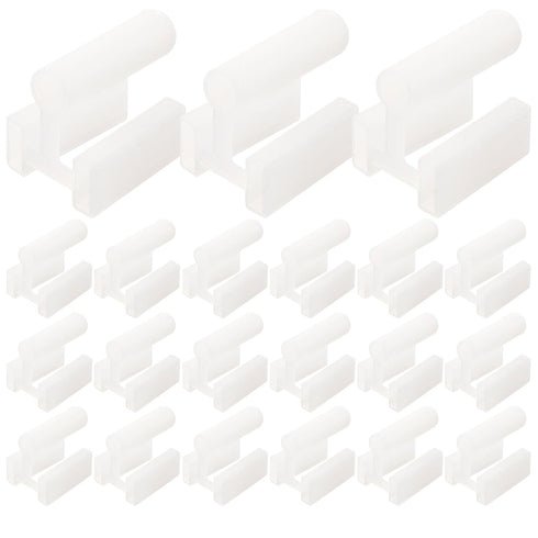 Angoily 100Pcs Plug Outlet Cover 3 Prong Proof Electrical Protect Safety Caps Plastic Socket Covers Power Plug Boots Dust Jacket Protector for Hom...