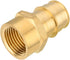 (Pack of 2) EFIELD Pex A Full Flow Expansion Brass Fittings 1 inch Pex x 3/4 inch Female NPT Adapter, ASTM F1960 For Pex A Tubing Pipe Only (2)...