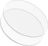 PREMIUM Buttercream Cake Discs 6" inch Clear Acrylic Plastic Round (Set of 2) Great for Serving Bake Goods Displays & Art Craft Project...