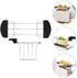 UPKOCH Toaster Sandwich Cage Toaster Tong Sandwich Slice Rack Classic Toaster Break Clip Stainless Steel Toaster Cage Accessories Kitchen Utensils...