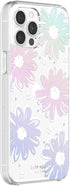 kate spade new york Protective Hardshell Case Compatible with iPhone 12 Pro Max - Daisy Iridescent Foil/White/Clear/Gems...