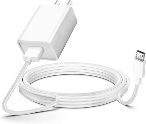 10Ft Charging Power Cable Cord for Arlo Pro Pro 2, Arlo Q,Arlo GO,Essential Spotlight XL, Wyze Cam Pan v3 v2,Netvue,Blink,Cloud,Yi Home Camera,Ocu...