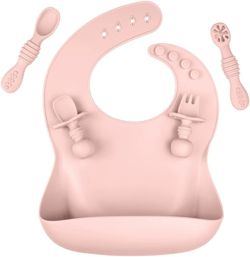 Feeding Kit Stage1+Stage2 Self Feeding utensils all for Kids Ages 6 Months Plus...