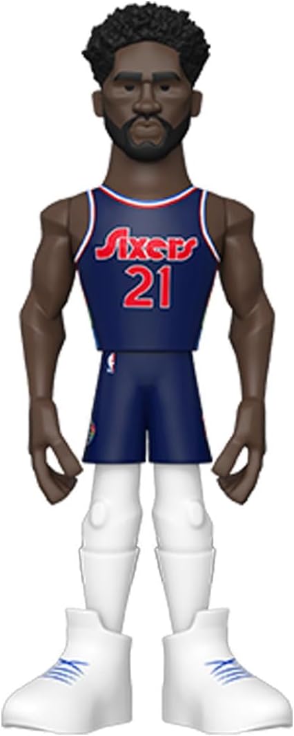 Funko Pop! Gold NBA: Sixers - Joel Embiid 5" with Chase (Styles May Vary)...