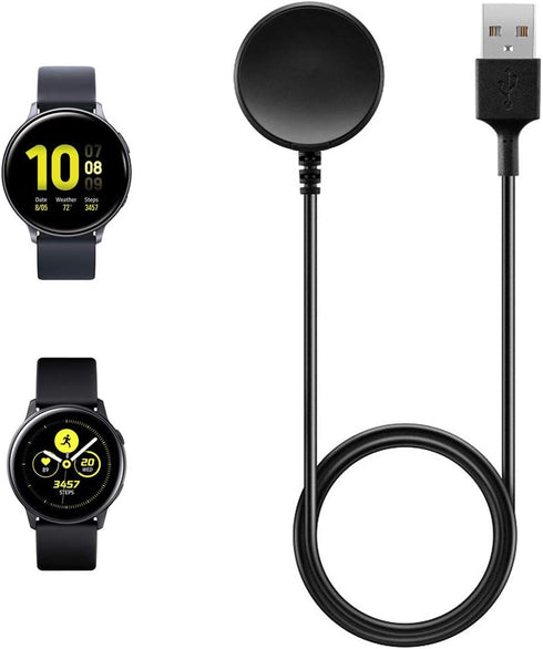 Charging Adapter for Samsung Galaxy Watch, 100cm USB Cable, Magnetic Charger for Galaxy Watch 6/6 Classic/5/5 Pro/4 / 3......
