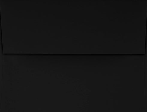 LUXPaper A4 Invitation Envelopes | Peel & Press | 4 1/4" x 6 1/4" | Midnight Black | 80lb. Text | 50 Qty...