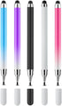 Stylus Pen for Touch Screens(5pack), 2 in 1 High Precision & Sensitivity Capacitive Pens for iPad iPhone Android Tablets and All Universal Touchsc...