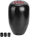 Dweekiy Gear Shift Knob,Car Universal Modification Manual Knob Gear Shift Head Shifter 6 Speed(Black)...