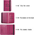 Passport Holder Cover Wallet Travel Essentials RFID Blocking Leather Card Case International Must Haves Travel Accessories for Women Men(101#Purpl...