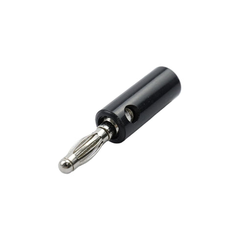 4mm Audio Speaker Wire Cable Connector Cable Plugs Plastic Copper,Banana Plugs Speaker 20Pcs Black......
