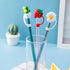 Cute Heart-shaped Straw Cover Cap for Stanley Cup, Reusable Silicone Straw Topper, 10mm Dust-Proof Silicone Straw Cover Cute Tumbler Cup Accessori...