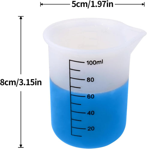 Laundry detergent cup,silicone laundry detergent measuring cup,washable laundry measuring cup for liquid detergent,2pcs cup measuring cup,No More ...