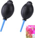 2Pack Ink Air Blower for Card Making Dispersing Inks Powerful Blowing Dust Removal Ash Removal Gas Blowing Hand Held Cleaning Tools for Sensor Com...