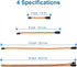 MMOBIEL 12 Pcs 3-Pin RC Servo Extention Cables Female - Male for Servo Extention Connection Control Board RC Drone, Car, Robot, etc. (4 Sizes)...