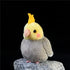 Nohito Realistic Grey Cockatiel Parrot Bird Plush Toy Stuffed Animal Simulation Fake Bird Cockatoo Stuffed Animals Cute Little Bird Plushie Doll 4...