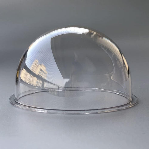 4.3 Inch Outdoor Waterproof Polycarbonate PC Clear Ball Cover Heightened Surveillance Security CCTV Camera Dome Protective Housing Optical Round T...