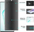 Galaxy Note 10 Plus Privacy Screen Protector, Anti Spy Case Friendly Fingerprint Available Soft Film, Full Adhesive Coverage Anti-Scratch Nano Shi...