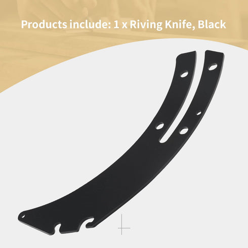 089240015076 N409059 Table Saw Riving Knife fit - by BERPSE - Compatible with Ridgid RTS11 RTS12 RTS22 RTS23 Table Saw - Black...
