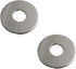 Wall Split Flange 2PCS Stainless Steel Round Escutcheon Plate Floor and Ceiling Plate Cover Split Flange for 28mm Dia Pipe 25 Type Silver...