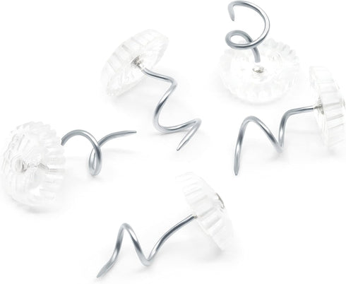 Dritz Home 9023 Twist Pins with Clear Heads (10-Piece)...