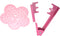 FDXGYH Rose Stem Leaf Thorn Remover Tool Kit Rose Leaf Thorn Stripper Thorn Remover (Pink)...