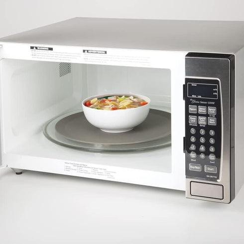 Progressive Prep Solutions 12 in. W x 12 in. L Gray Microwave Mat...