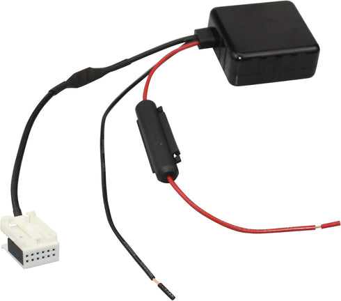 Bluetooth Module Compatible with BMW E60 E63 E65 E81 E82 E90 E91 E92 Stereo Aux Cable Car Audio Cable Compatible with iPod iPad Mini Pro iPhone wi...