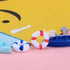 Daimay 28PCS Resin Nautical Ornaments Miniature Beach Ornament Kits Mini Seaside Oars Canoe Anchor Lifebuoy Model Micro Landscape Scenery Decor Aq...