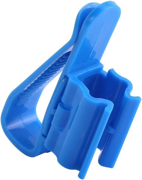 Tube Clip, 2Pcs Multifunction Plastic Adjustable Fish Mounting Clip, Water Pipe Tube Clamp Hose Holder for Fish or Bucket...