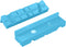4 Inch Magnetic Vise Jaw Pads Covers, 1 Pair Retention Vice Jaw Pads Universal Jaw Covers with Multiple Angle Grooves Design, Vice Soft Jaws for W...