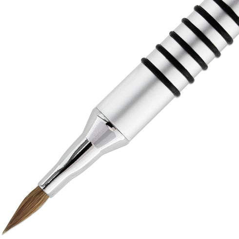 3D Nail Art Brush Pure Non-Slip Handle Acrylic Nail Art Brush Sculpture Brush for Acrylic Powder (Size 5)...