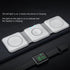 3 in 1 Charging Station for Apple Multiple Devices from Tech Gadget, Foldable Magnetic Mag-Safe Travel Charging Pad for iPhone 15 14 13 12 Pro Max...