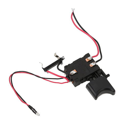 Drill Switch, Drill Speed Control Electric Drill Switch 7.2V - 24V Cordless Drill Switch Replacement Part for Electric Hand Drill or Other Power T...