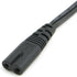 cablecc IEC 60320 C8 Plug to C7 Receptacle Male to Female Extension Power Supply Main Adapter Cable 30cm...