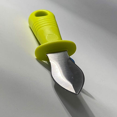 DRAGONFRUITEE Oyster Shucking Knife, Commercial Grade Clam and Shellfish tool With Ergonomic Grip And Anti-Slip Handle, Good For Home Restaurant K...