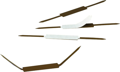 Smead Self-Adhesive Fastener, 2" Capacity, Brown, 100 per Box (68220)...