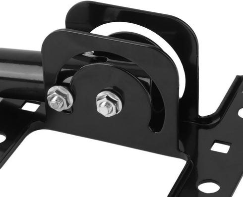 Adjustable Satellite Dish Antenna Mast 1 Inch for Roof or Wall Installation, TV Antenna Mast, J Pole Mounting Bracket Weatherproof, Hardware Inclu...