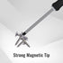 Owl Tools Robertson Square Head Screwdriver Set (5 Pack in the Following Sizes: #0, 1, 2, 3, and #4) Forged Steel with Magnetic Tips & Soft Ergono...