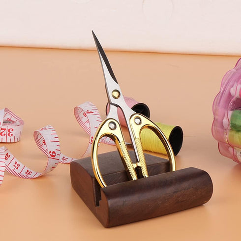 4.5" Cute Embroidery Scissors with Curved Tip for Sewing, Small Stainless Steel Sharp Scissors Craft Shear for DIY Craft Art Work Sewing Handicraf...