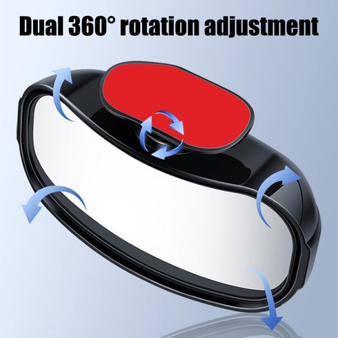 2PCS Blind Spot Mirrors, 360° Rotating Rearview Auxiliary Mirror Wide Angle Side Mirror Blindspot Mirror for Car Truck SUV...