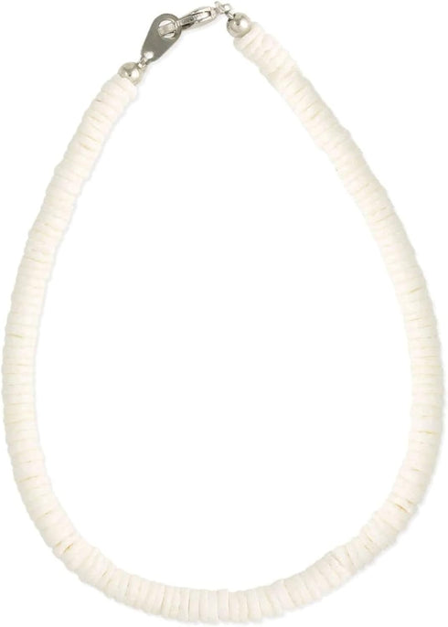 Hawaiian Heishi Puka Shell Surfer Anklet Lobster Clasp Closure...