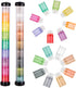 Yoseng 16 pcs Finger Ink Blending Brushes for Card Making for Painting,Drawing,Card Making,Commodities for Finger Painting,Craft Color Coded Handl...