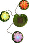 Floating Solar Lily Pads Lights for Pond Decor, 16"...