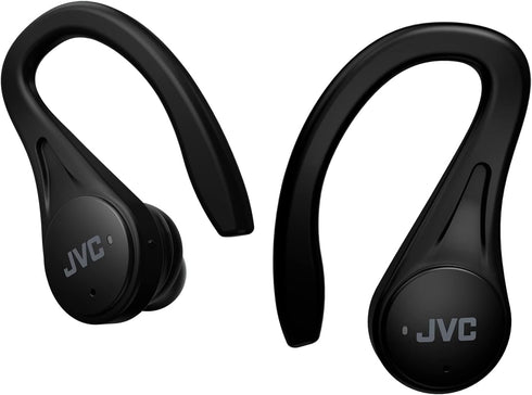 JVC Sport True Wireless Earbuds Headphones, Lightweight and Compact, Long Battery Life (up to 30 Hours), Sound with Neodymium Magnet Driver, Water...