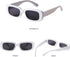 Rectangle Sunglasses Trendy Retro 90S Sunglasses Y2K Aesthetic Sunglasses Fashion Square Frame Sunglasses UV400...