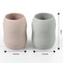PandaEar (2 Pack 100% Tiny Silicone Drinking Training Cup for Baby and Toddler (Pink/Grey)...