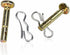 Replace Shear Pins&Cotters 10Pk MTD Craftsman SnowBlowers 738-04124A 714-04040...